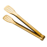 Maxbell Kitchen Tongs Serving Bread Baking Steak Clamp for Catering Cooking Gold