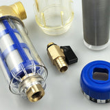 Maxbell Whole House Water Prefilter System Water Filter Purifier System Reusable 6inch