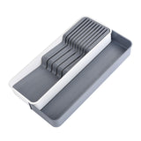 Maxbell Knife Block Storage Box Utensil Holder Drawer Organizer Knives Cutlery Tray
