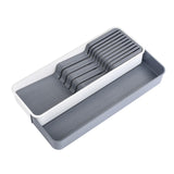 Maxbell Knife Block Storage Box Utensil Holder Drawer Organizer Knives Cutlery Tray