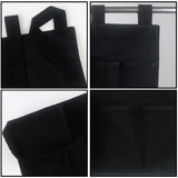 Maxbell Bedside Storage Bag Bedside Caddy Hanging Bag Holder for Cables Magazine