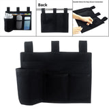 Maxbell Bedside Storage Bag Bedside Caddy Hanging Bag Holder for Cables Magazine