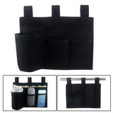 Maxbell Bedside Storage Bag Bedside Caddy Hanging Bag Holder for Cables Magazine