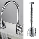 Maxbell Sink Tap Faucet Extender Rotating Flexible Multifunctional for Home Bathroom