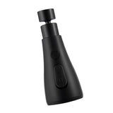 Maxbell Faucet Head Universal Replacement Water Saver Faucet Sprayer Attachment Single Blade Black