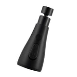 Maxbell Faucet Head Universal Replacement Water Saver Faucet Sprayer Attachment Single Blade Black