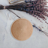 Maxbell Decorative Tray Bread Dessert Tray Perfume Storage Tray Desktop Round