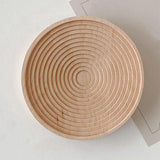 Maxbell Decorative Tray Bread Dessert Tray Perfume Storage Tray Desktop Round
