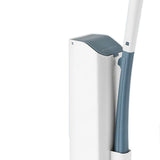 Maxbell Toilet brush Cleaning Supplies with Long Handle Flexible for Household Hotel Blue