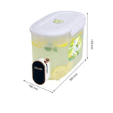 Maxbell 5L Beverage Dispenser with Spigot Lemonade Container Sealed for Outdoor Black