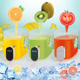 Maxbell 5L Beverage Dispenser with Spigot Lemonade Container Sealed for Outdoor Black