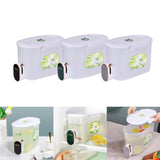 Maxbell 5L Beverage Dispenser with Spigot Lemonade Container Sealed for Outdoor Black