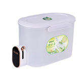 Maxbell 5L Beverage Dispenser with Spigot Lemonade Container Sealed for Outdoor Black