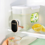 Maxbell 5L Beverage Dispenser with Spigot Lemonade Container Sealed for Outdoor Black