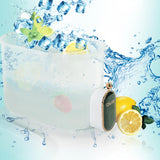 Maxbell 5L Beverage Dispenser with Spigot Lemonade Container Sealed for Outdoor Grey