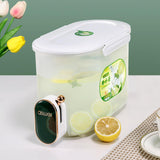 Maxbell 5L Beverage Dispenser with Spigot Lemonade Container Sealed for Outdoor Grey