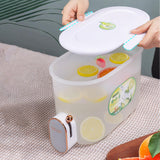 Maxbell 5L Beverage Dispenser with Spigot Lemonade Container Sealed for Outdoor Green