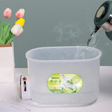 Maxbell 5L Beverage Dispenser with Spigot Lemonade Container Sealed for Outdoor Green