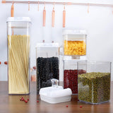 Maxbell 7x Airtight Food Storage Set BPA Free with Lids for Flour Baking white