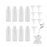 Maxbell 3.4oz/100ml Refillable Bottles with Lid Travel Bottle for Camping