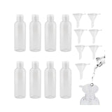 Maxbell 3.4oz/100ml Refillable Bottles with Lid Travel Bottle for Camping