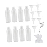 Maxbell 3.4oz/100ml Refillable Bottles with Lid Travel Bottle for Camping