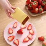 Maxbell Vegetable Splicer Multipurpose for Cucumbers Vegetable Scraping Soft Food Yellow