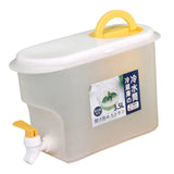 Maxbell Beverage Drink Dispenser with Faucet Water Pitcher Container for Kitchen Yellow