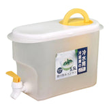 Maxbell Beverage Drink Dispenser with Faucet Water Pitcher Container for Kitchen Yellow