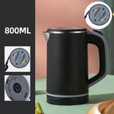 Maxbell Electric Travel kettle Dry Protection 0.8L Black