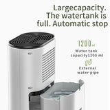 Maxbell Dryer Dehumidification 1200ml for Camper Closet Wardrobe Room EU