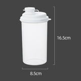 Maxbell Transparent Drink Cup W/ Lid Container PP Storage for Tea Coffee Smoothie