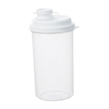 Maxbell Transparent Drink Cup W/ Lid Container PP Storage for Tea Coffee Smoothie