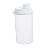 Maxbell Transparent Drink Cup W/ Lid Container PP Storage for Tea Coffee Smoothie