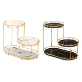 Maxbell Cosmetic Decorative Tray three tier Perfume Organiser for Bathroom Decor