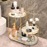 Maxbell Cosmetic Decorative Tray three tier Perfume Organiser for Bathroom Decor