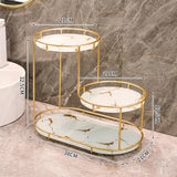 Maxbell Cosmetic Decorative Tray three tier Perfume Organiser for Bathroom Decor