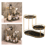 Maxbell Cosmetic Decorative Tray three tier Perfume Organiser for Bathroom Decor