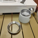 Maxbell Stainless Steel Espresso Dosing Funnel Universal for Moka Pot Kitchen Tool Small