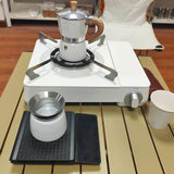 Maxbell Stainless Steel Espresso Dosing Funnel Universal for Moka Pot Kitchen Tool Small