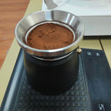 Maxbell Stainless Steel Espresso Dosing Funnel Universal for Moka Pot Kitchen Tool Small