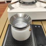 Maxbell Stainless Steel Espresso Dosing Funnel Universal for Moka Pot Kitchen Tool Small