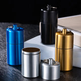 Maxbell Cigarette Case Hard Case Pouch Storage Box Lighter Holder blue