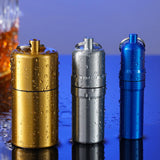 Maxbell Cigarette Case Hard Case Pouch Storage Box Lighter Holder blue