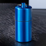 Maxbell Cigarette Case Hard Case Pouch Storage Box Lighter Holder blue