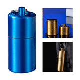Maxbell Cigarette Case Hard Case Pouch Storage Box Lighter Holder blue