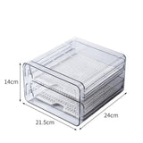 Maxbell Household Fridge Drawer Organizer Storage Bins for Kitchen Refrigerator