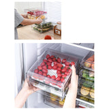 Maxbell Household Fridge Drawer Organizer Storage Bins for Kitchen Refrigerator