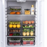 Maxbell Household Fridge Drawer Organizer Storage Bins for Kitchen Refrigerator