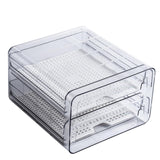 Maxbell Household Fridge Drawer Organizer Storage Bins for Kitchen Refrigerator